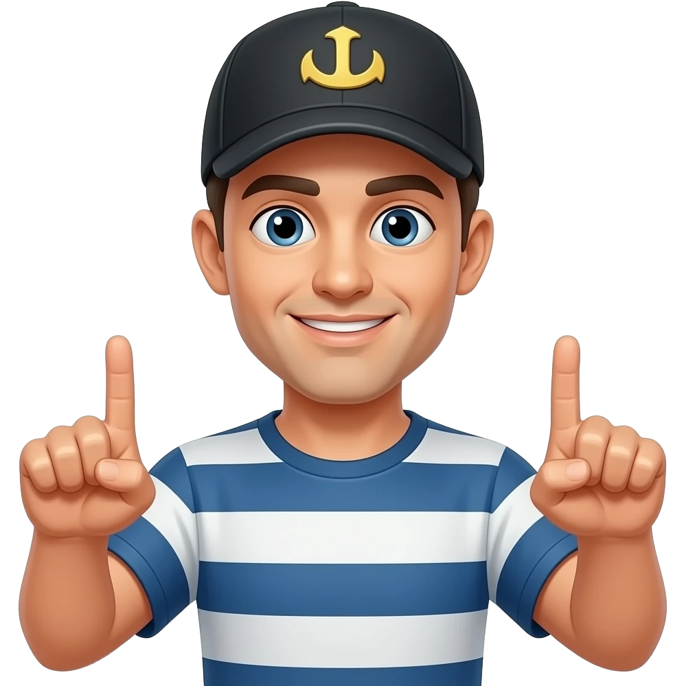 Marine giving 2 middle fingers emoji