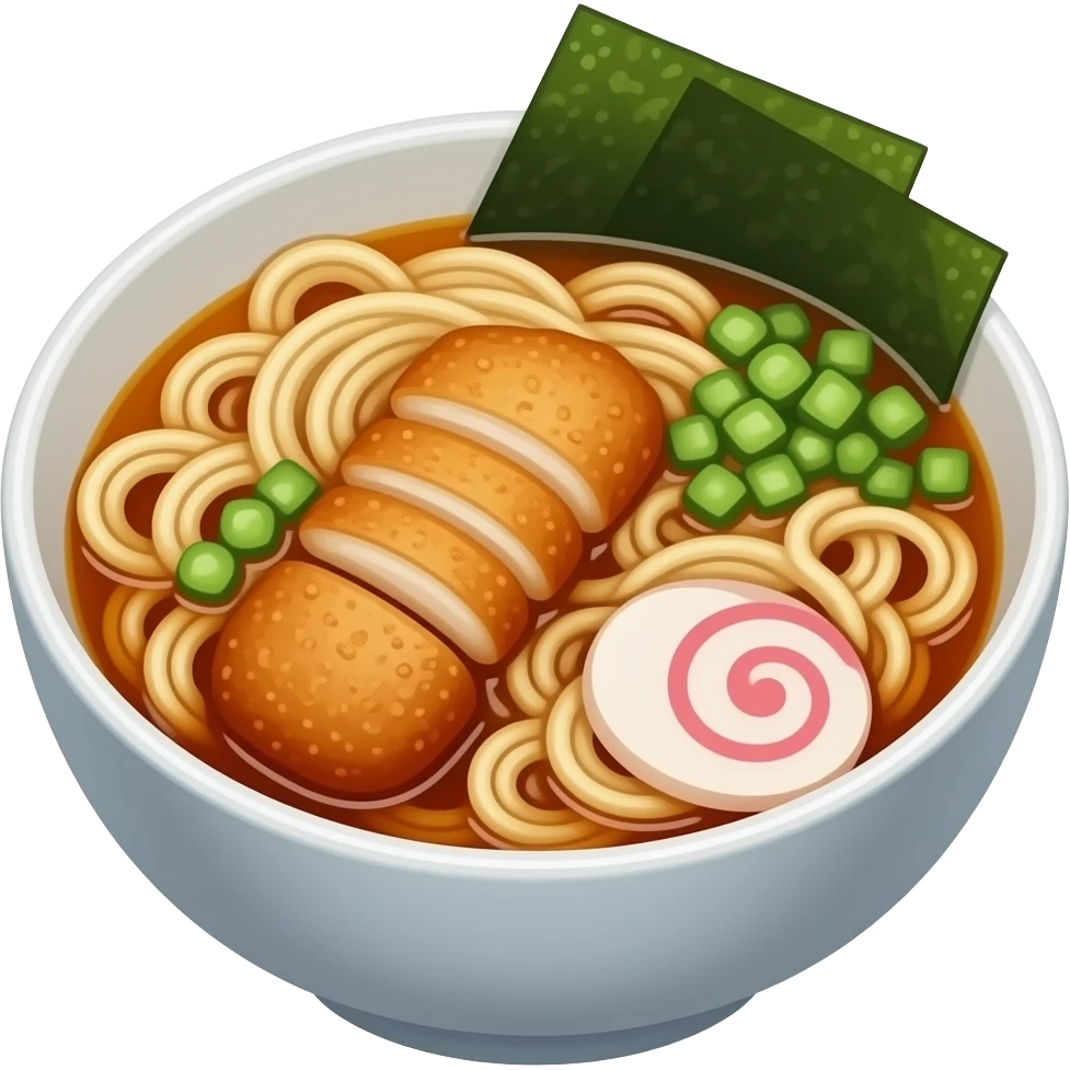 ramen fish cake emoji