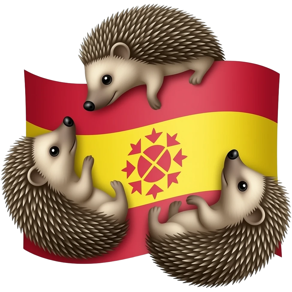 Drapeau gitan 🦔🦔🦔 emoji