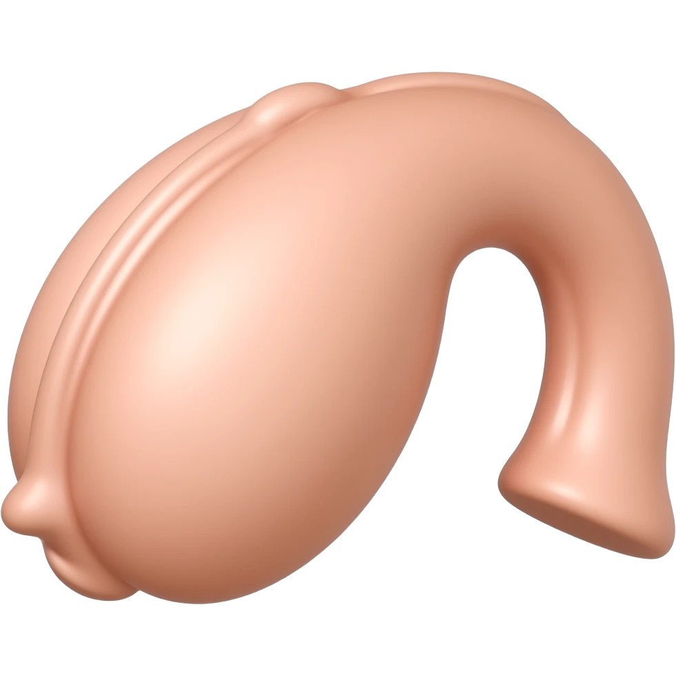 Testicles and penis emoji