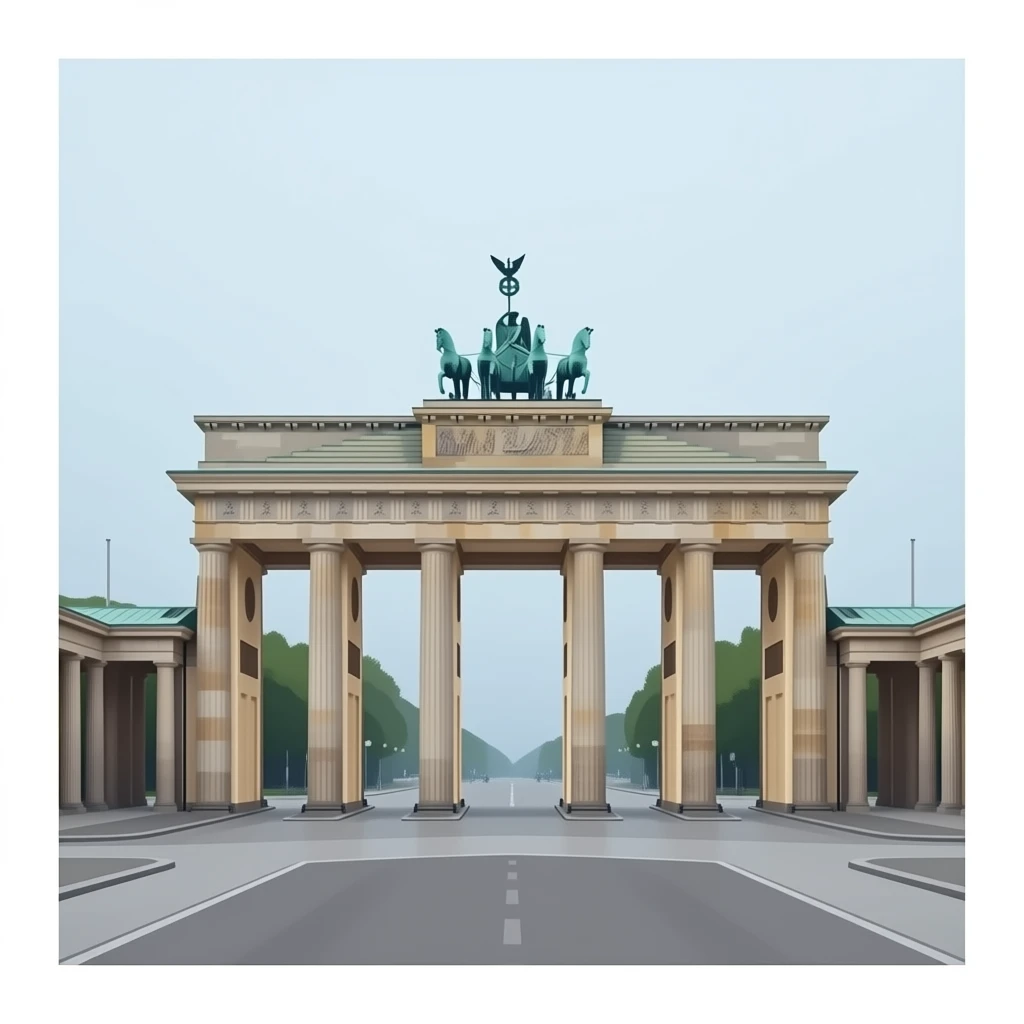 Industrial Age - Brandenburg Gate emoji