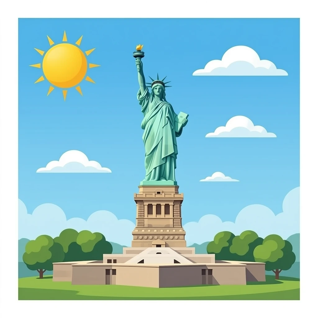 statue of Liberty emoji