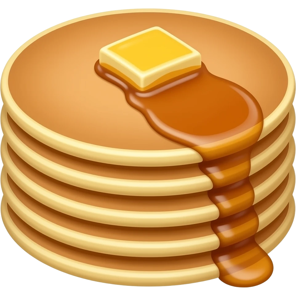 Dennys pancakes emoji