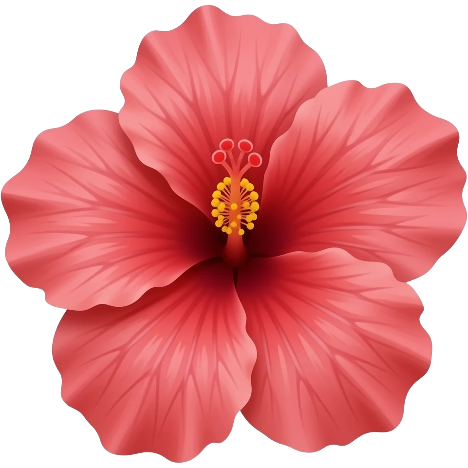 Hibiscus flor emoji