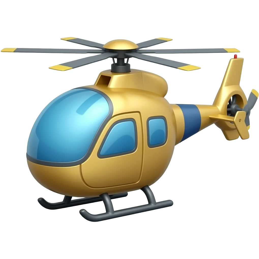 helicopter emoji