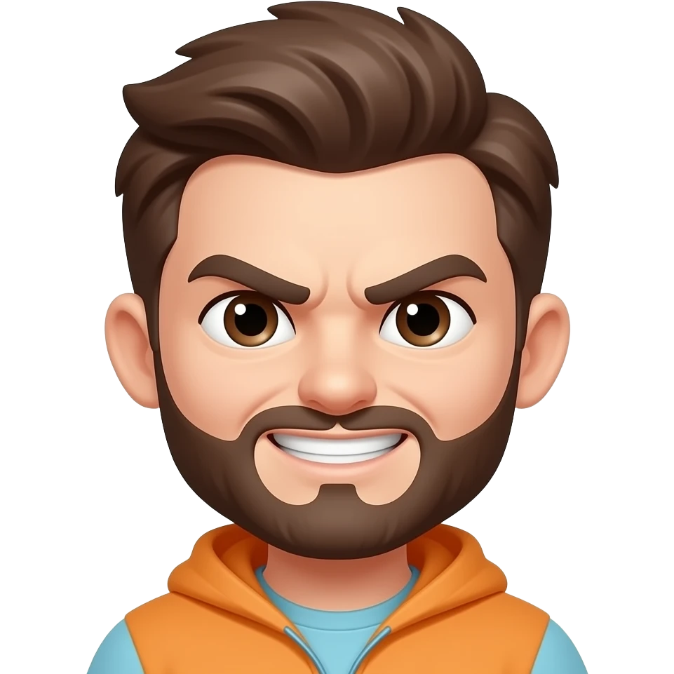 angry smiley cute emoji