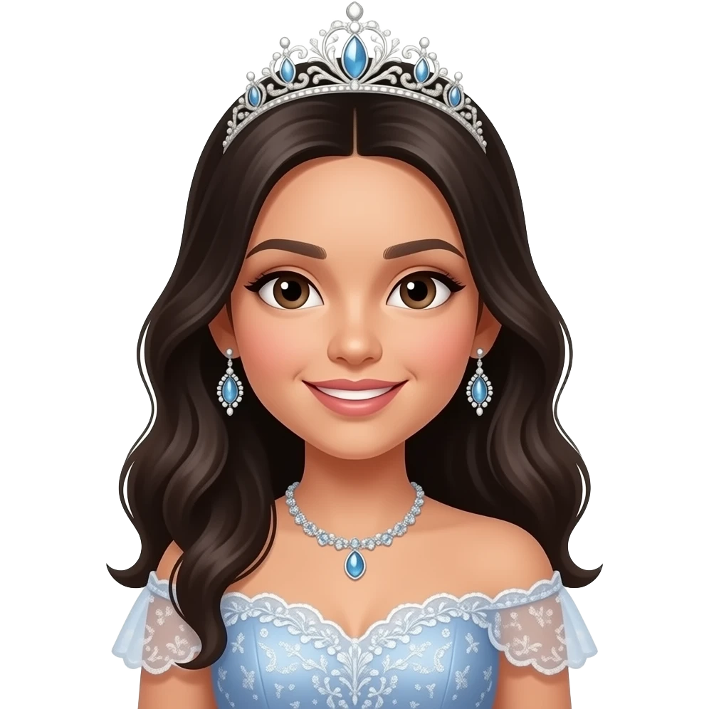 latina quinceañera girl emoji