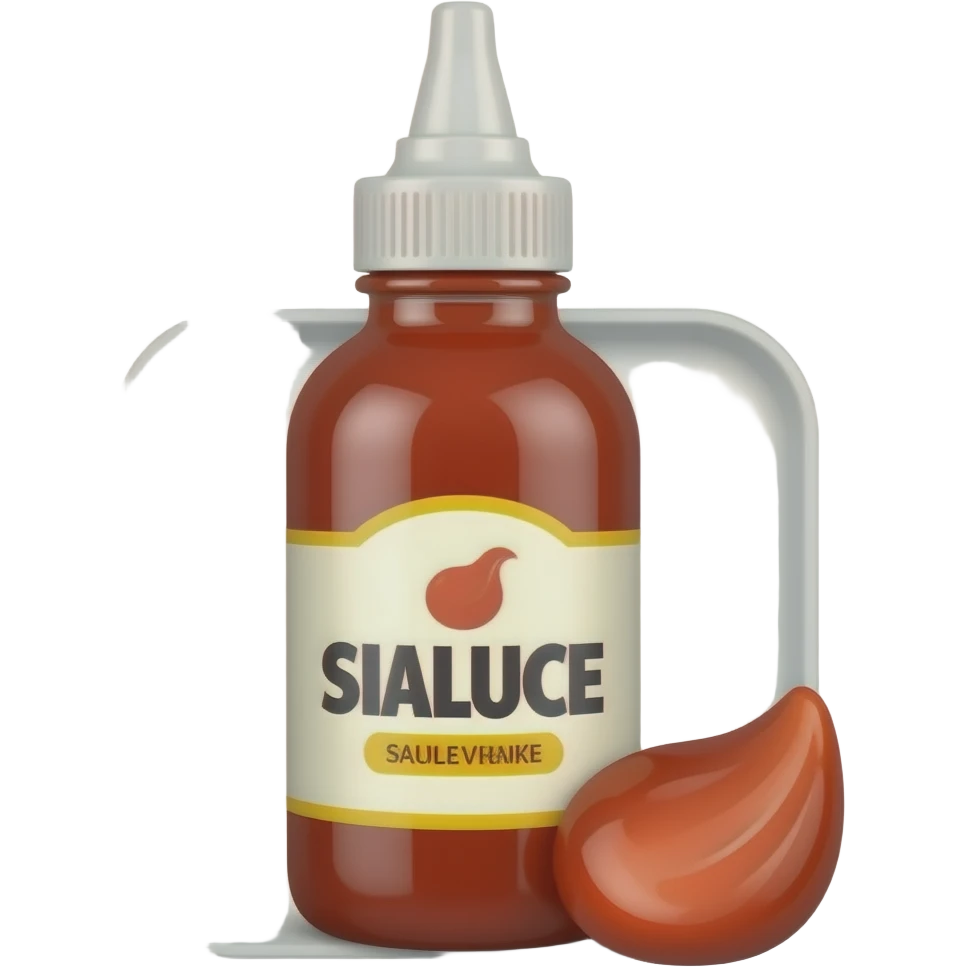 "special sauce" bottle emoji