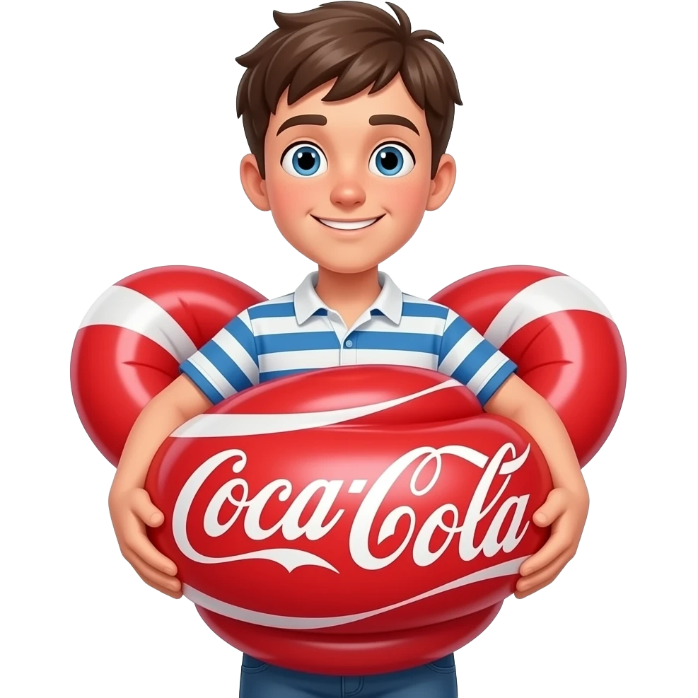 Zrób chłopak 13 latek z cola brzuchem🫄🏼 brzuch ma kształt jak balon + twarty brzuch + bardzo ogromny brzuch i trzyma coca-cole emoji