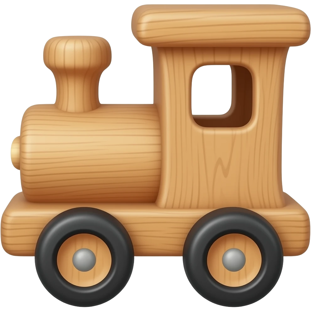Toy train emoji