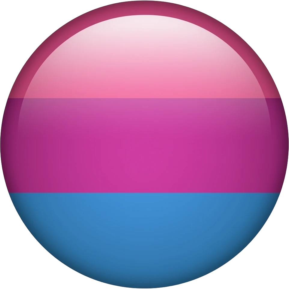 The bisexual flag emoji