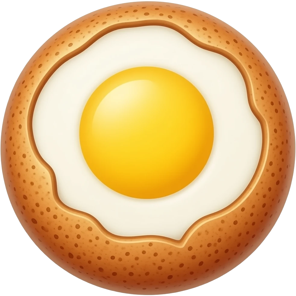Clucking good scotch egg emoji