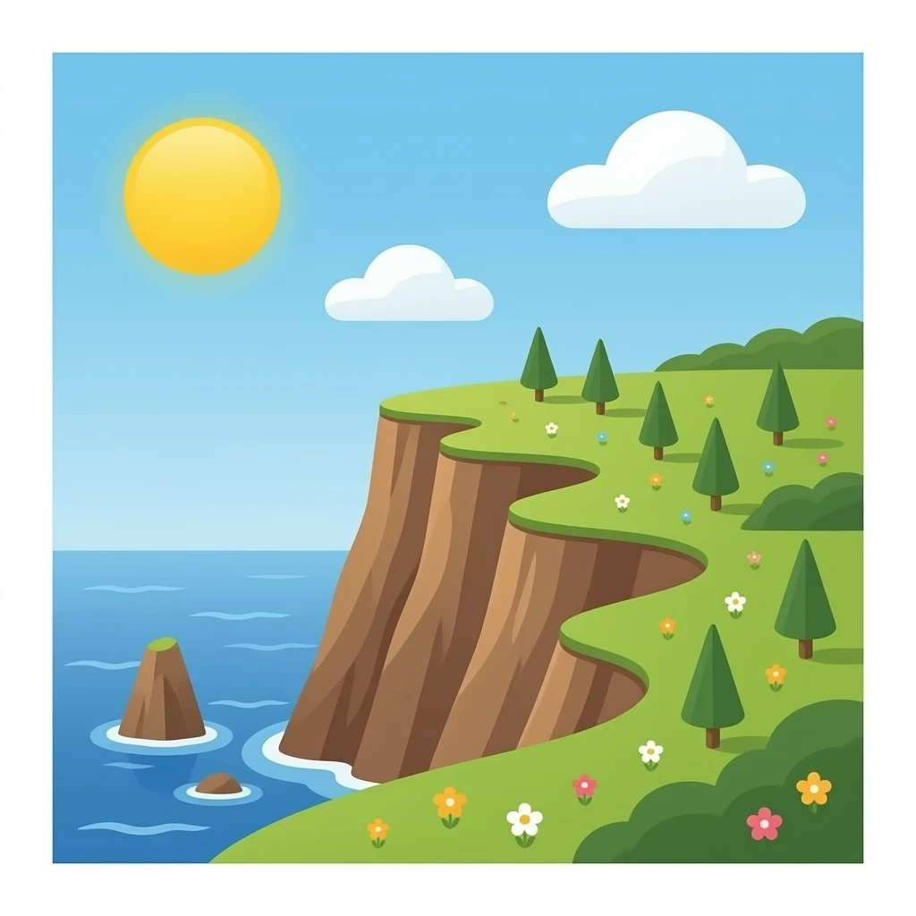 создай обрыв emoji