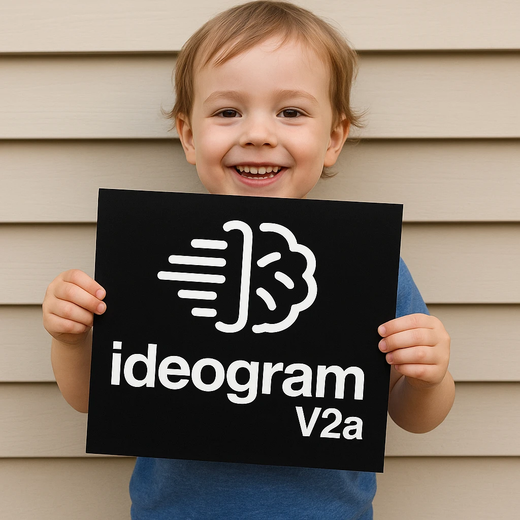make drawing of a child holding a poster of this image emoji