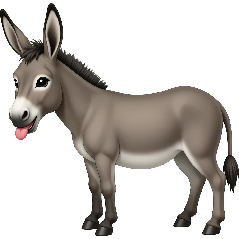 donkey twerking emoji