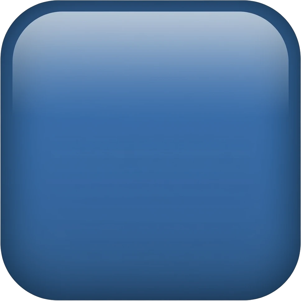 Can you make dark blue square emoji