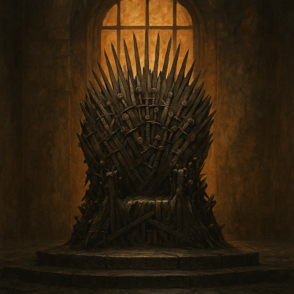 The iron throne, style 6 emoji