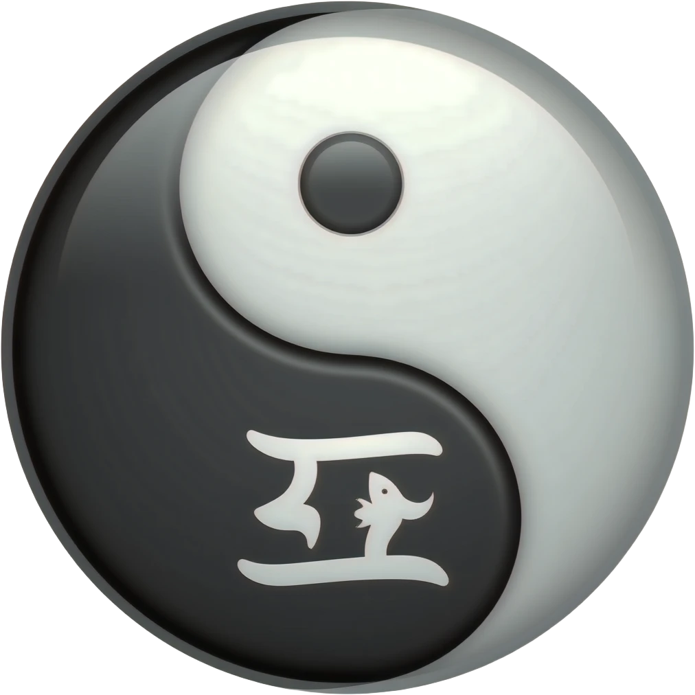 I want a yin yang pisces emoji emoji