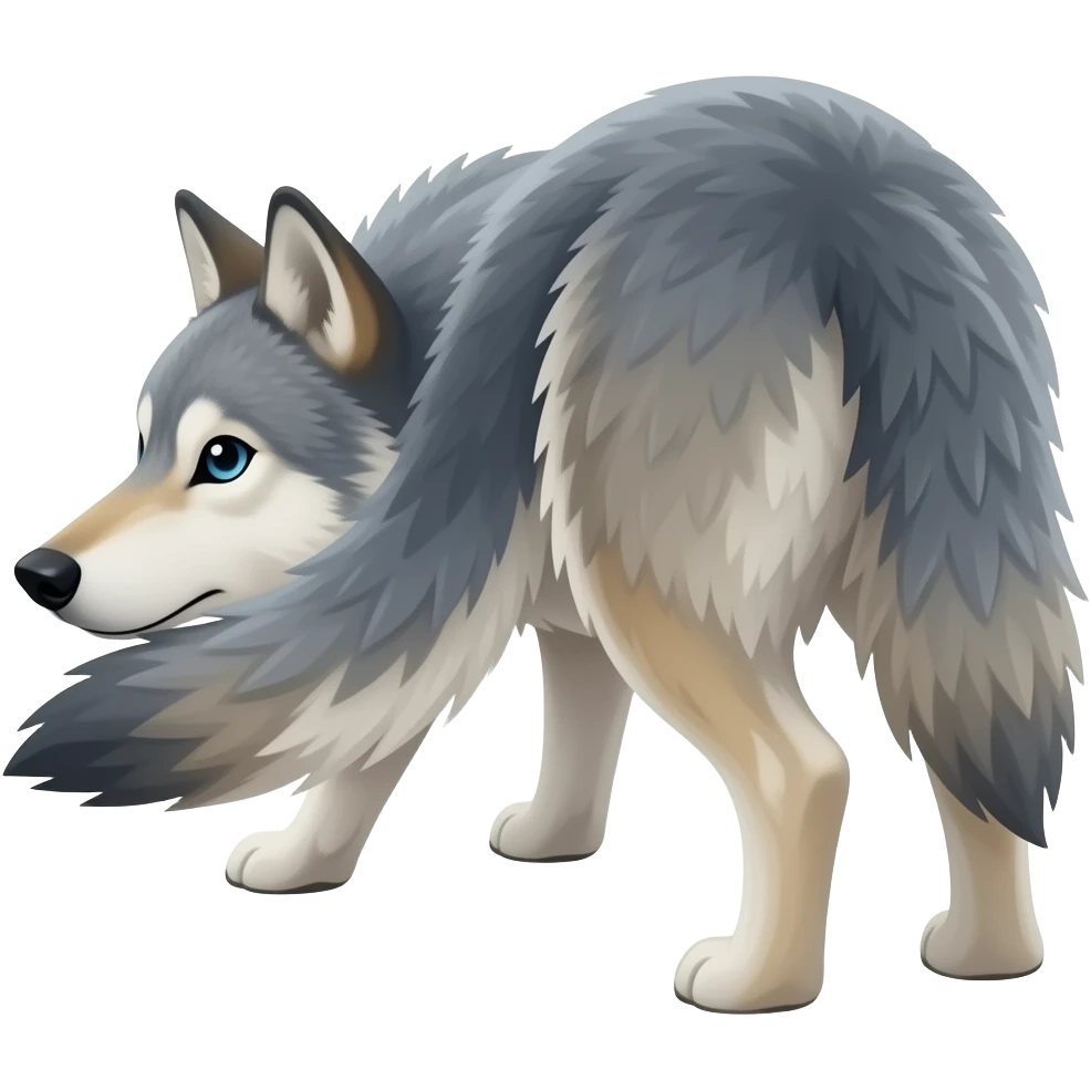 wold shows his butt emoji