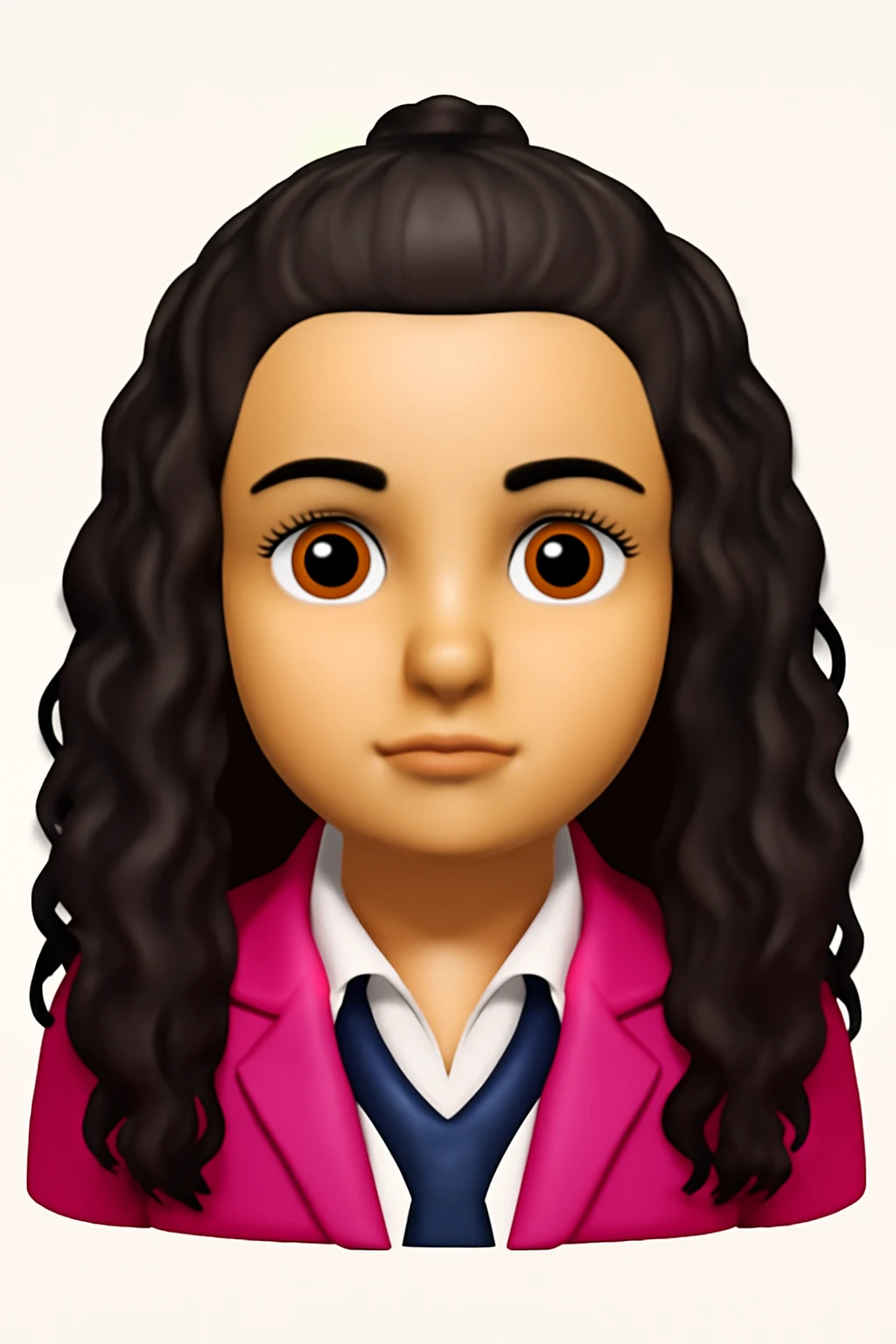 A 3D Apple-style emoji version of the uploaded image, preserving its colors, shapes, textures, and overall design, simplified into emoji form while keeping key details recognizable. Smooth glossy finish, soft shadows, high-quality render, minimal background emoji