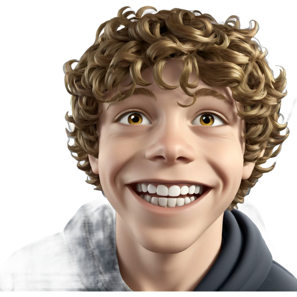 smiling boy with vehicle emoji
