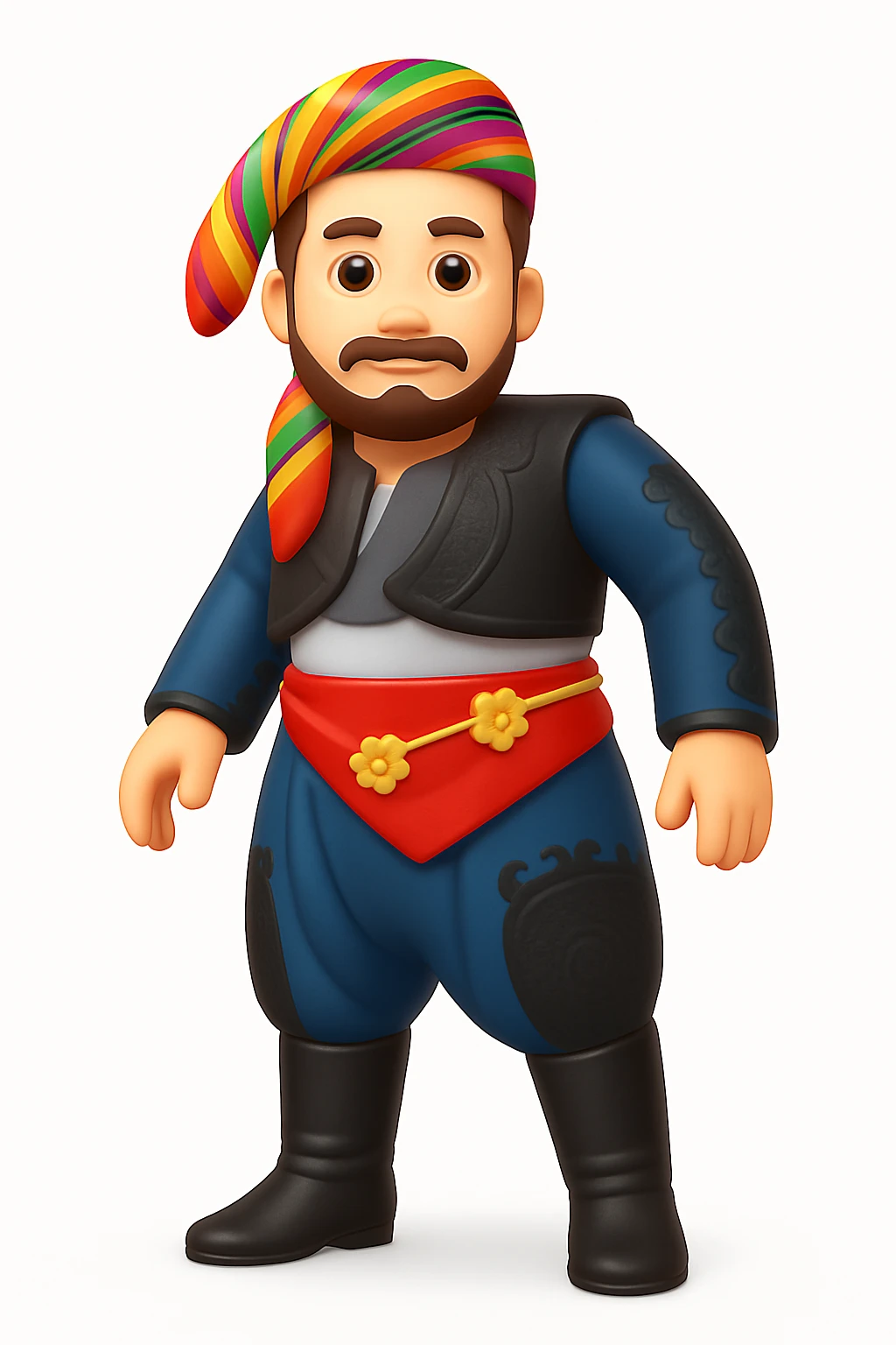 Convert the uploaded image into a 3D Apple-style emoji — preserve the key shapes, colors, and overall composition of the original image. Simplify the forms into clean. Apply glossy textures, soft lighting, smooth shading, and render everything in Apple emoji style on a clean white background

 emoji