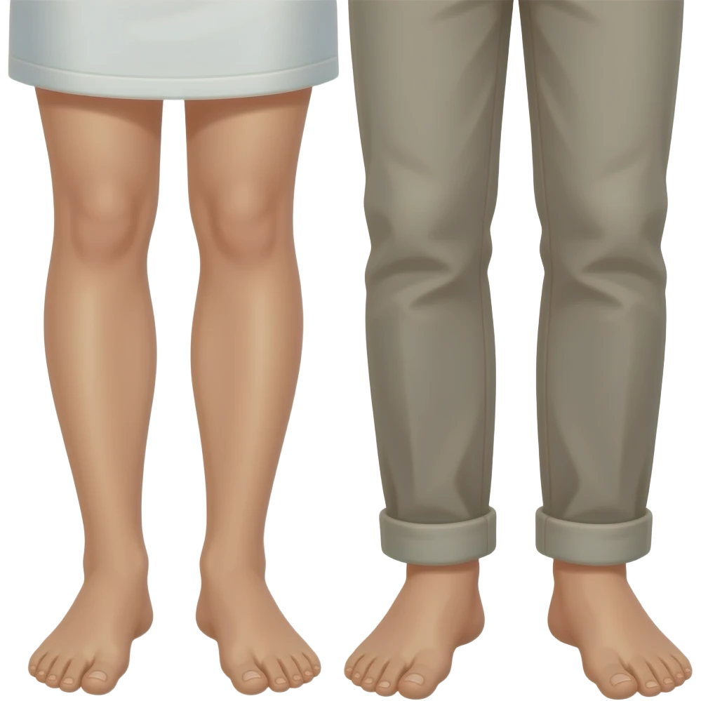 Woman et homme des pieds emoji