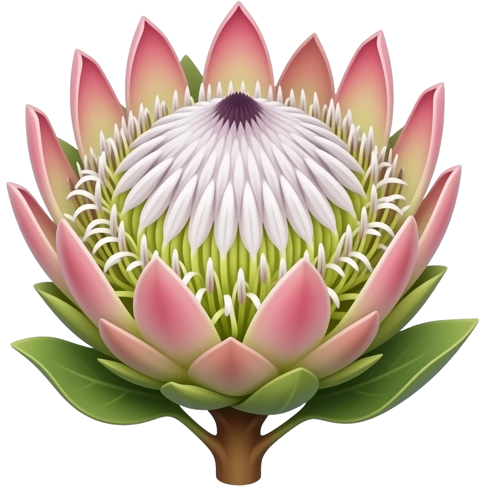 Protea thin less open emoji