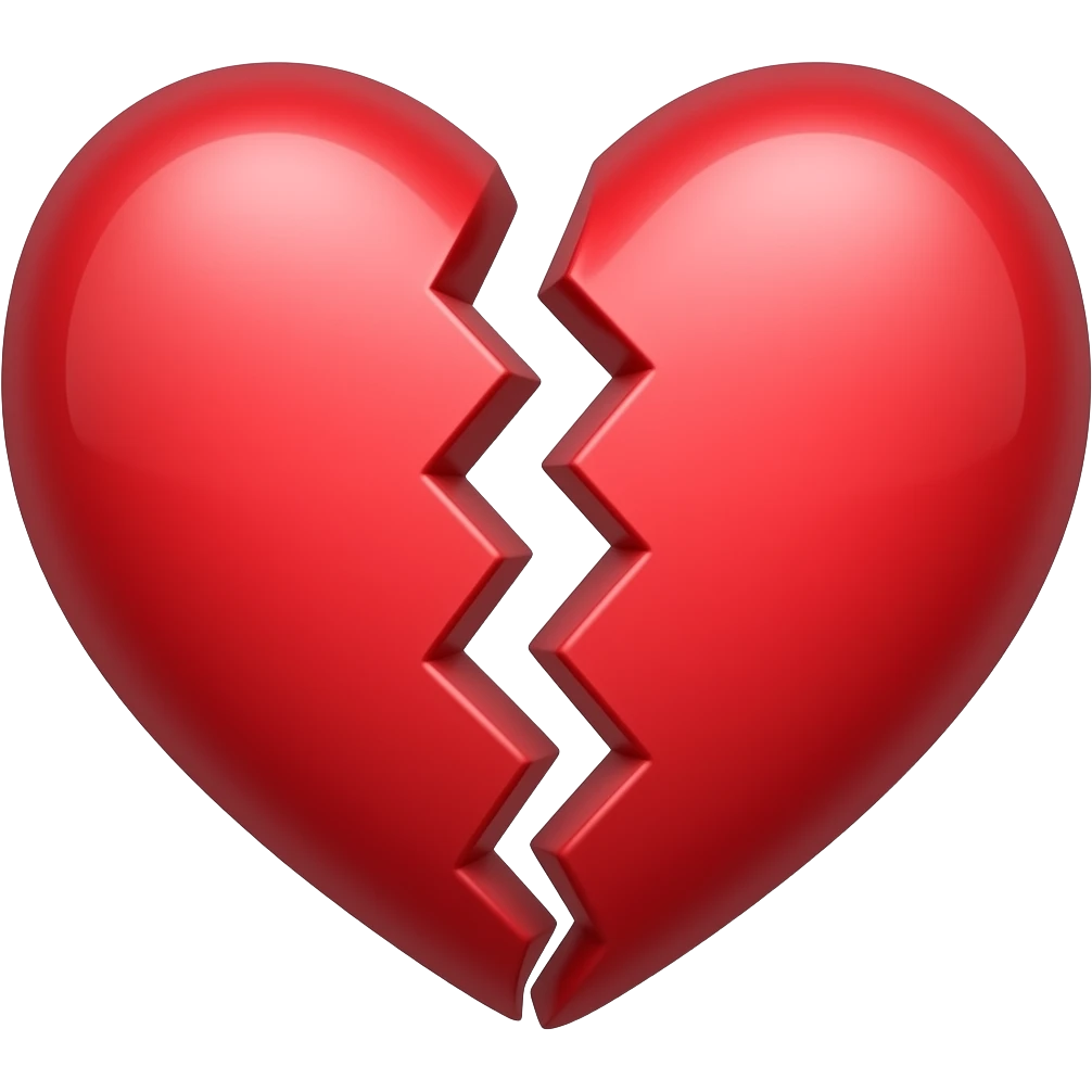 Corazón roto emoji