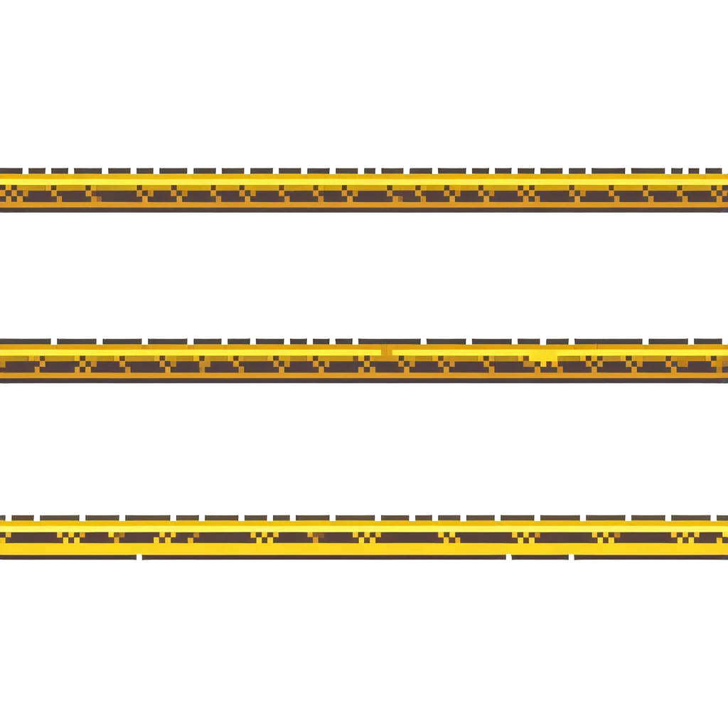 black and yellow caution tape emoji