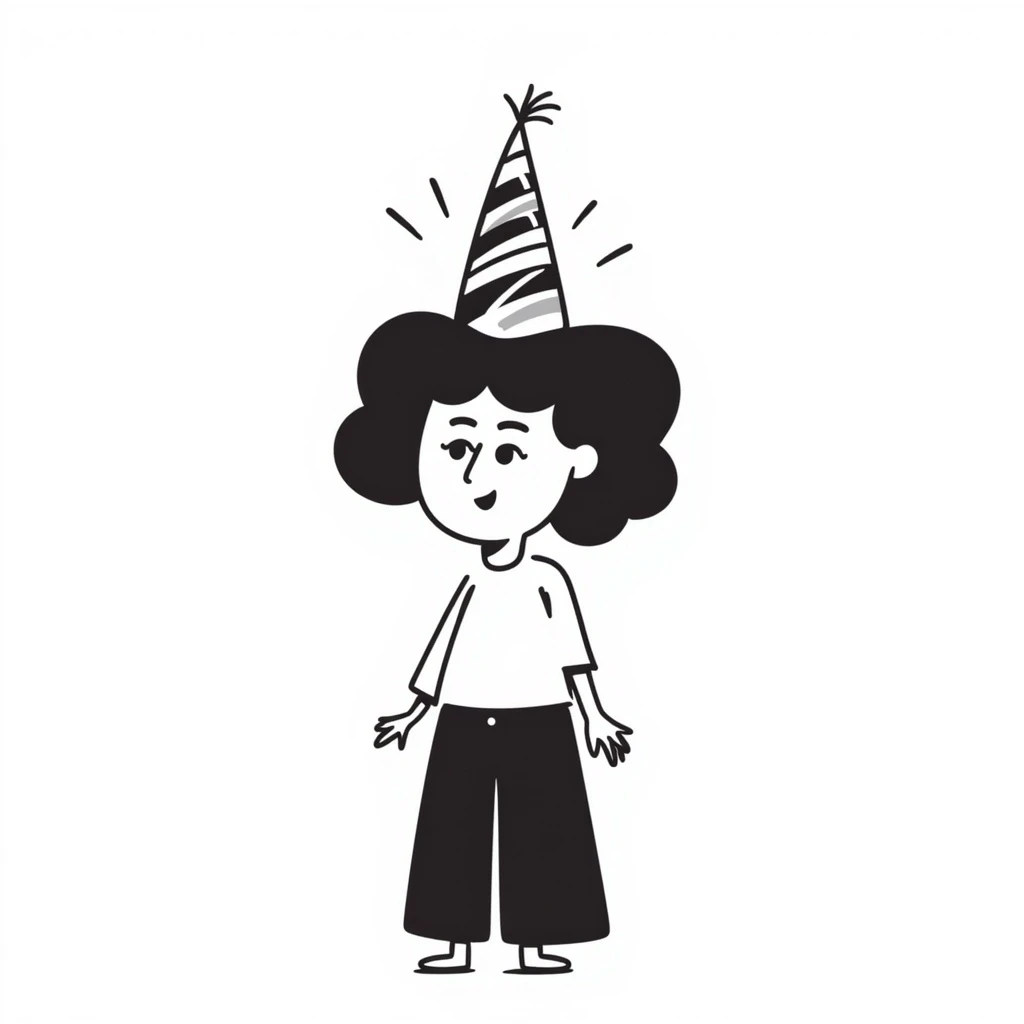 Party hat emoji