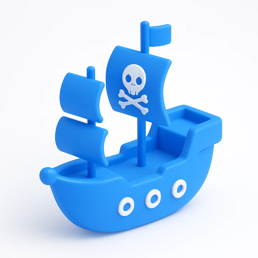 pirate ship emoji