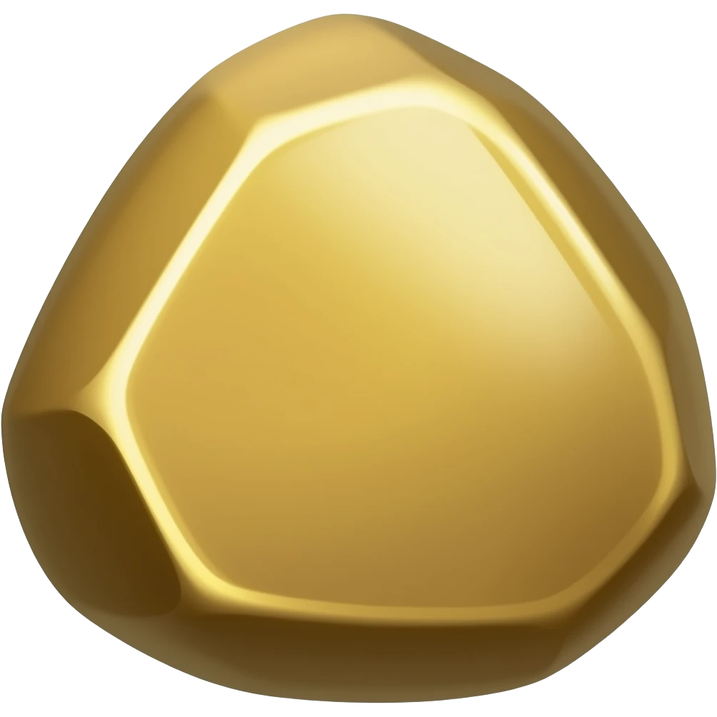 gold stone emoji