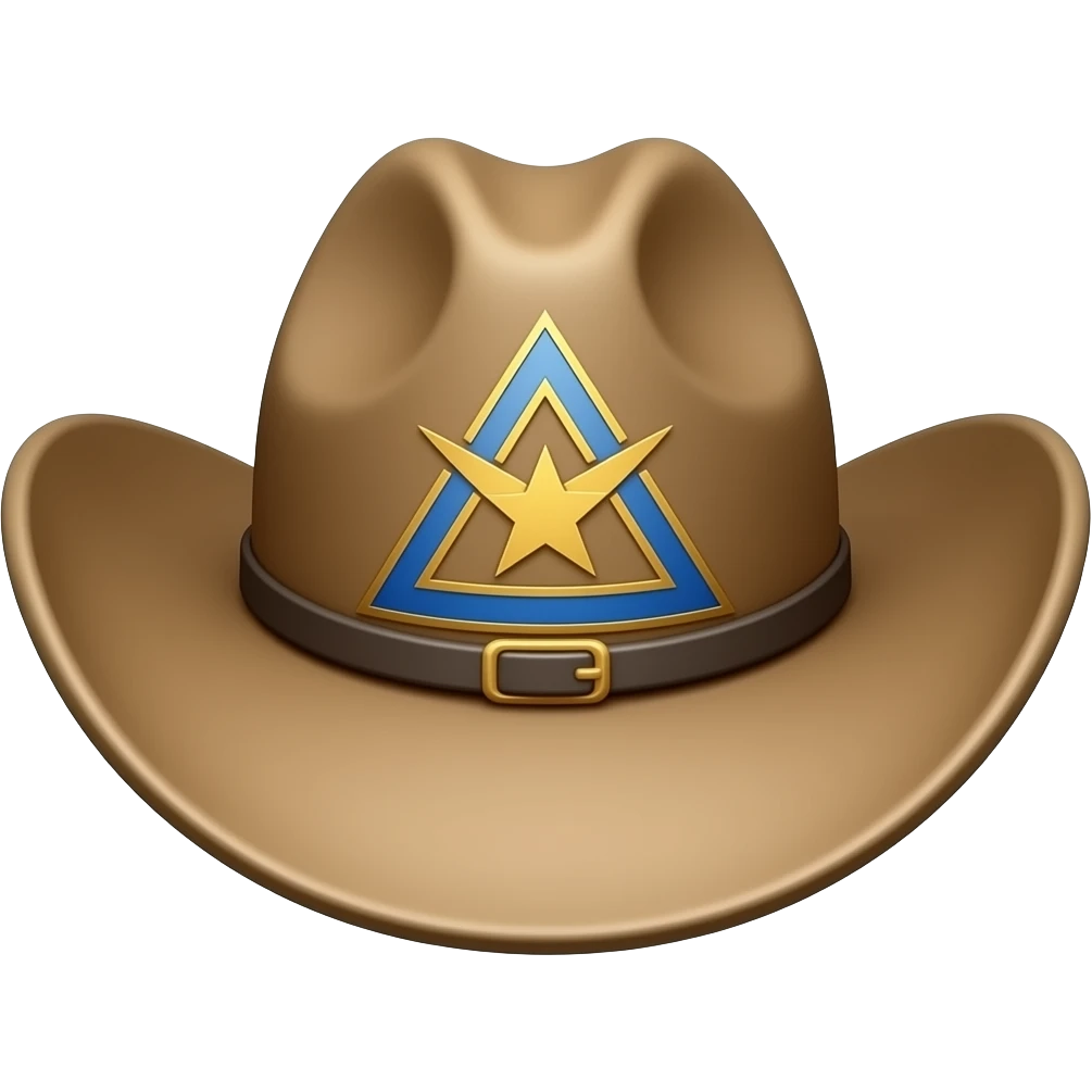 Filipino freemason cowboy hat emoji