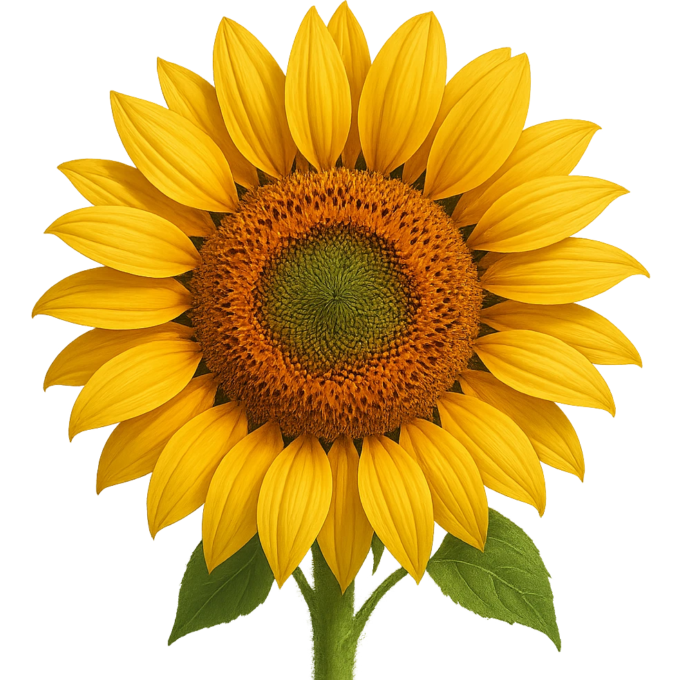 sunflower, detailed, vibrant colors emoji