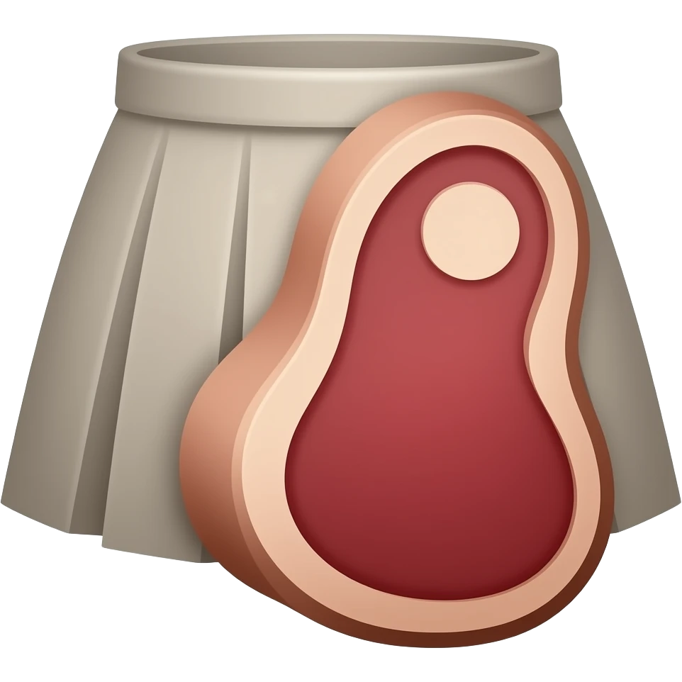 Skirt steak emoji