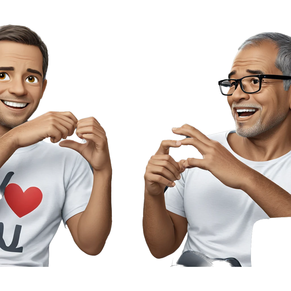 smiling boys in car interior emoji