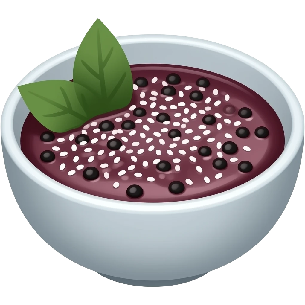 acai bowl emoji