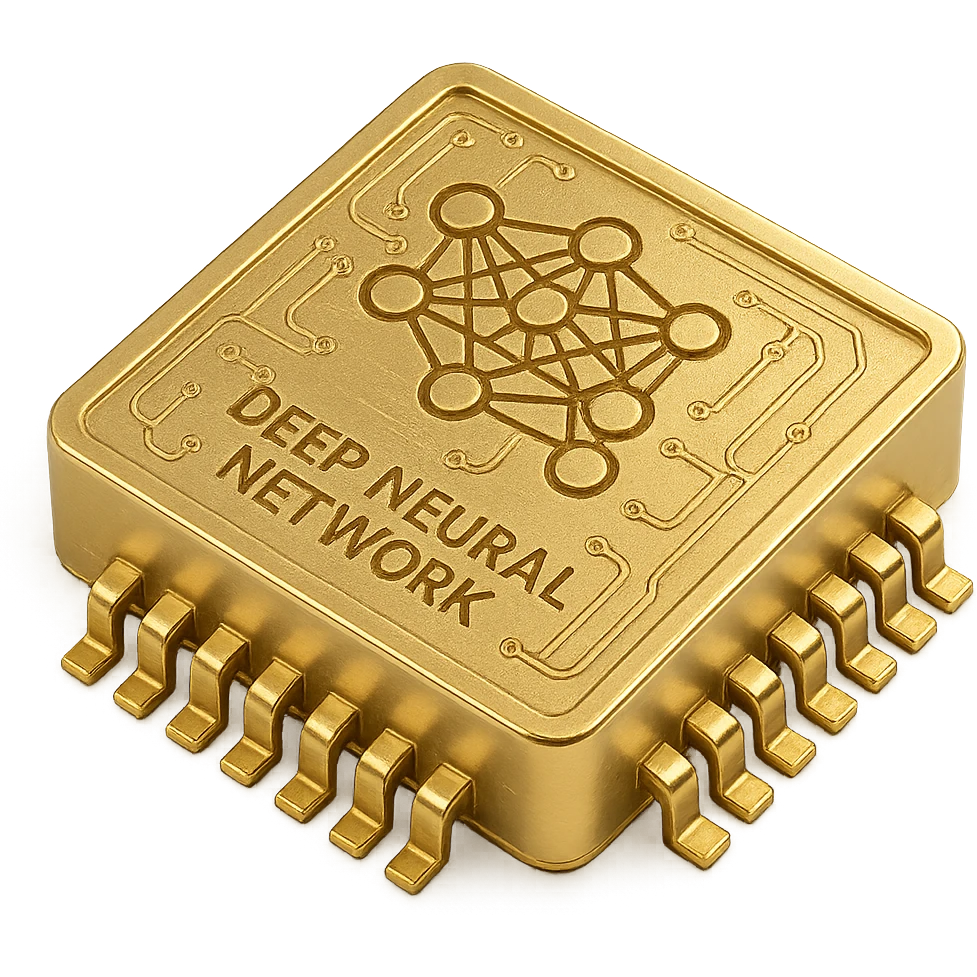 Deep Neural Network Microchip emoji