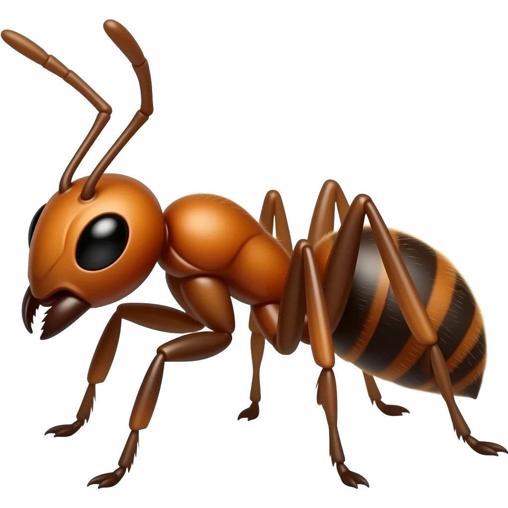 Red ant emoji