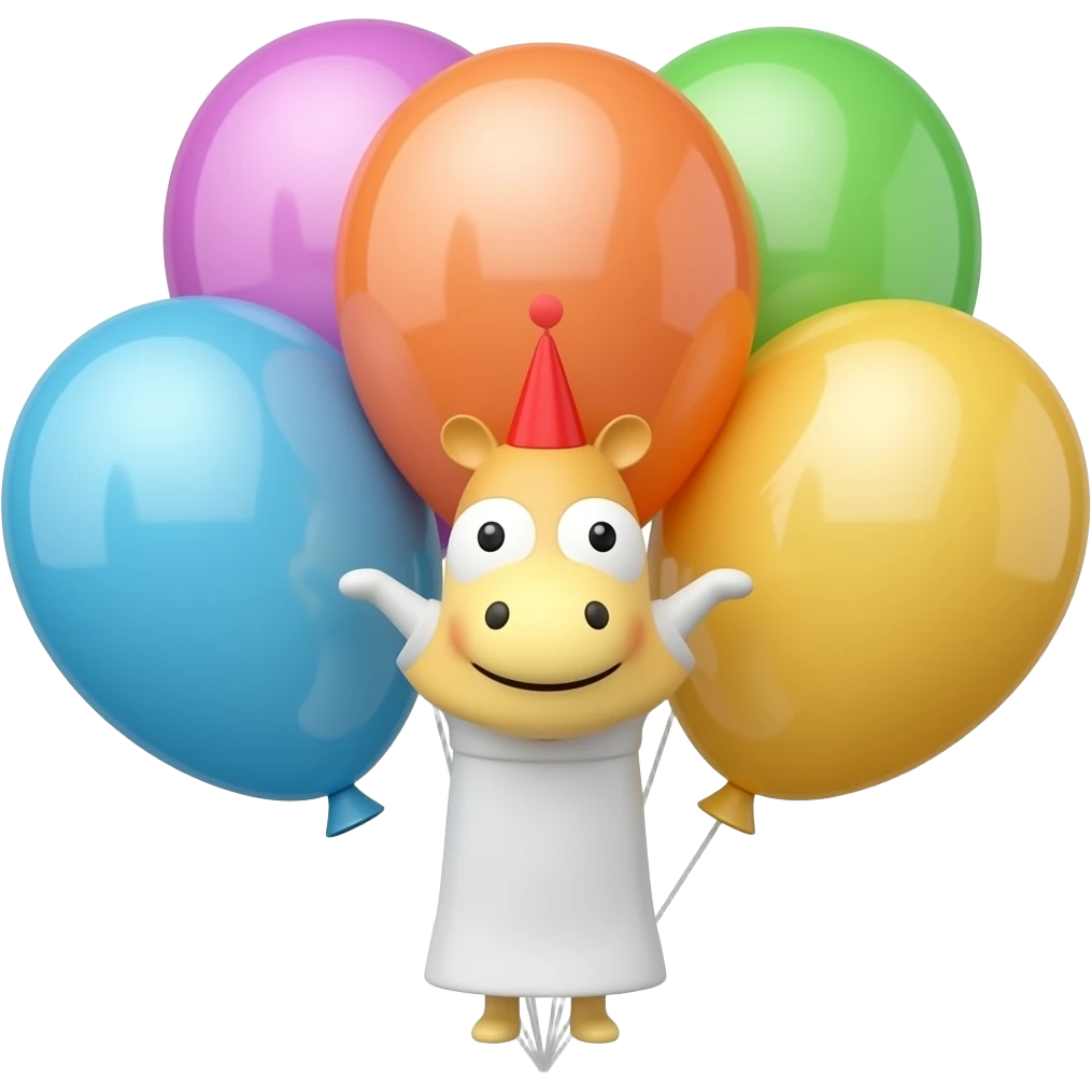 ANNA'S BIRTHDAY BALLOON emoji
