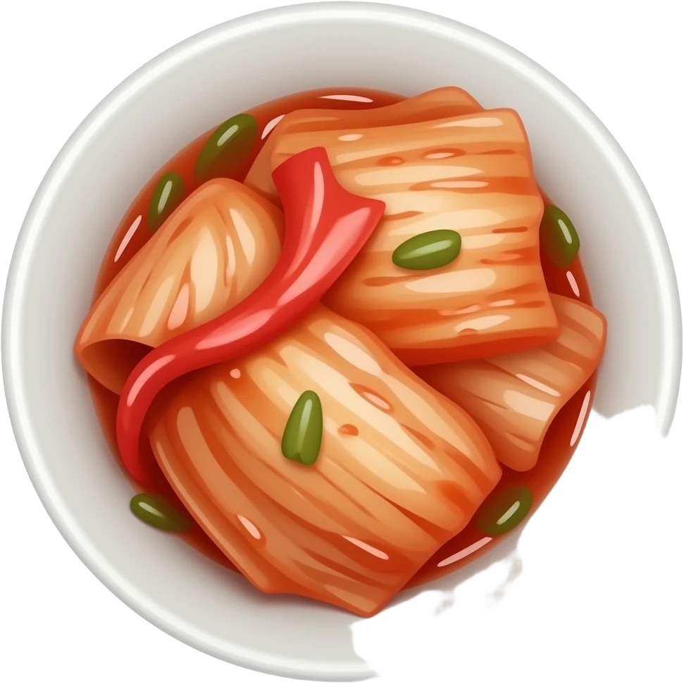 kimch on dish emoji