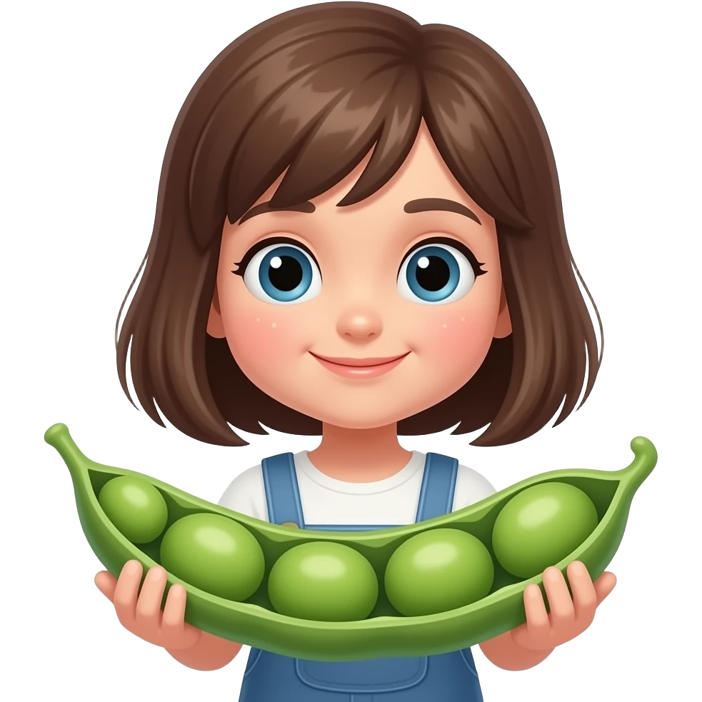 girl bean emoji