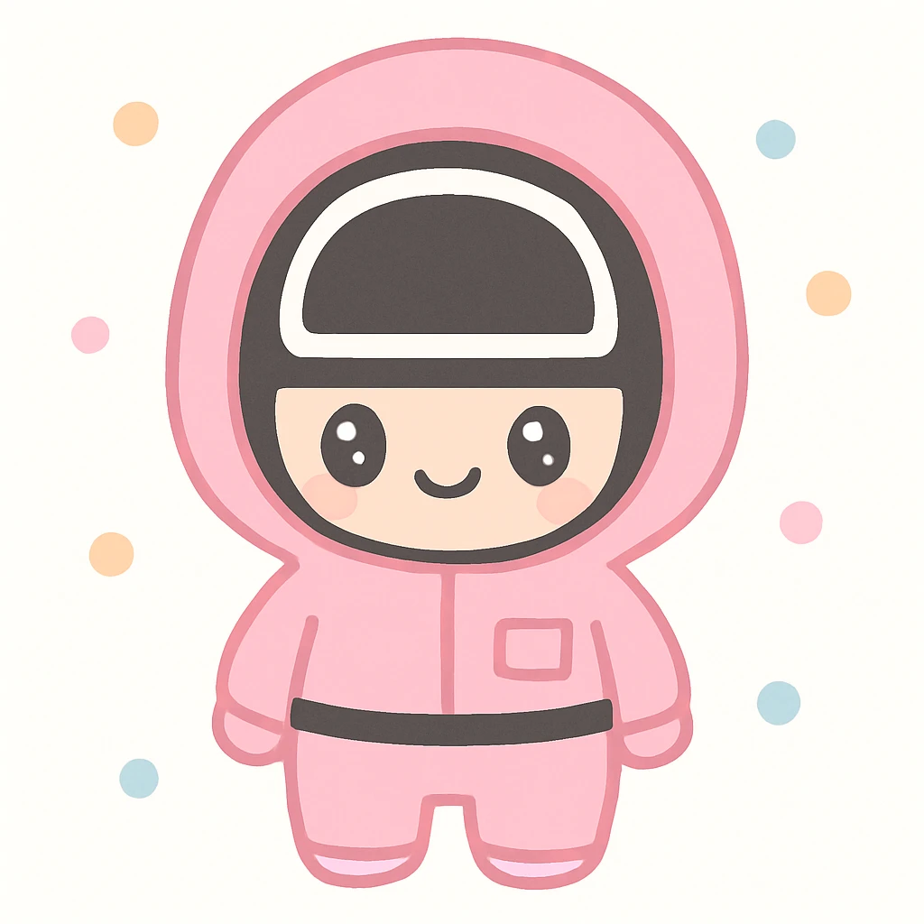 Squid Game, Pink Suit emoji