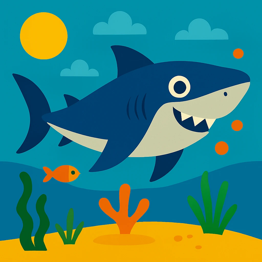 Shark emoji