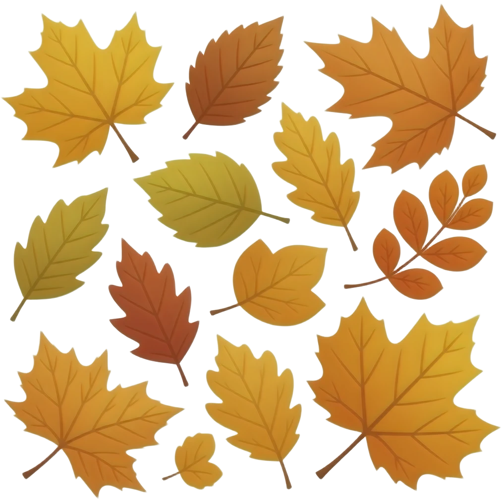 autumn leaves shave of l emoji