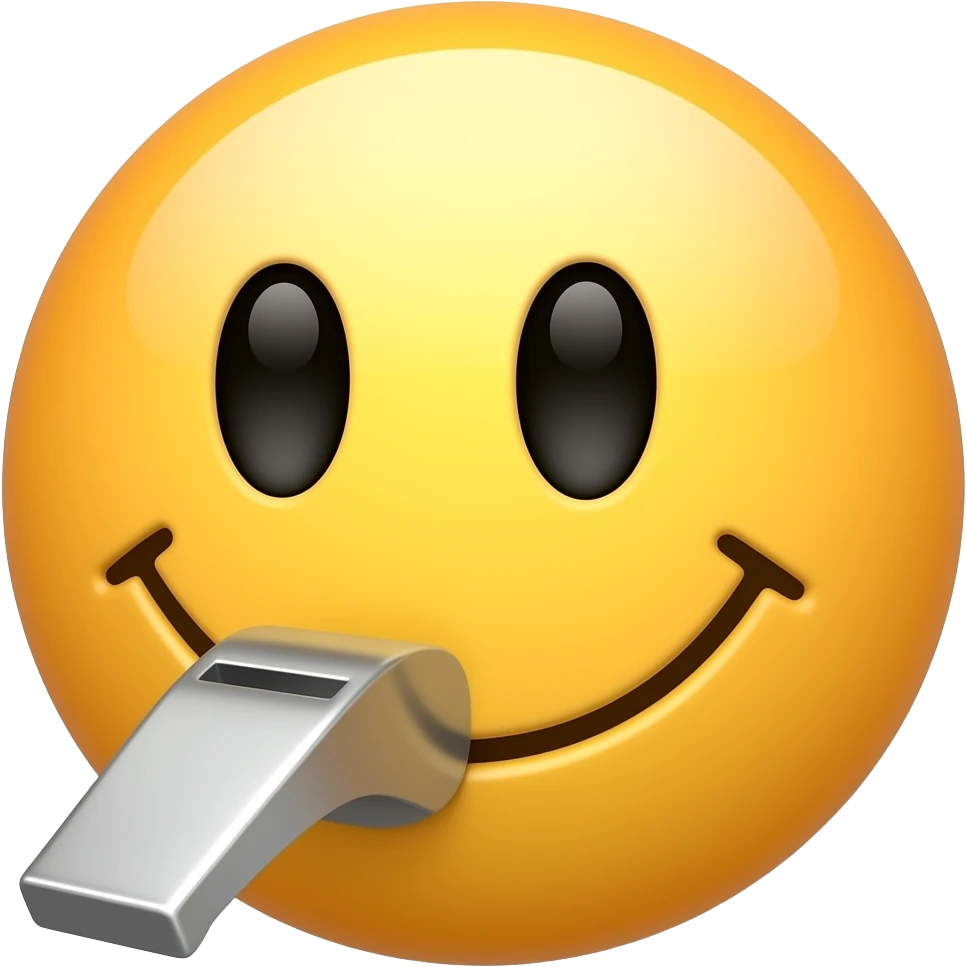 Make it as tvk whistle smiley and download emoji
