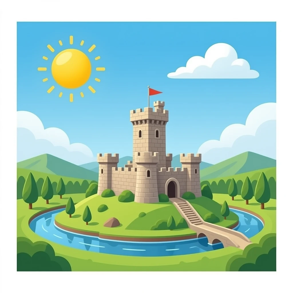 fortress emoji