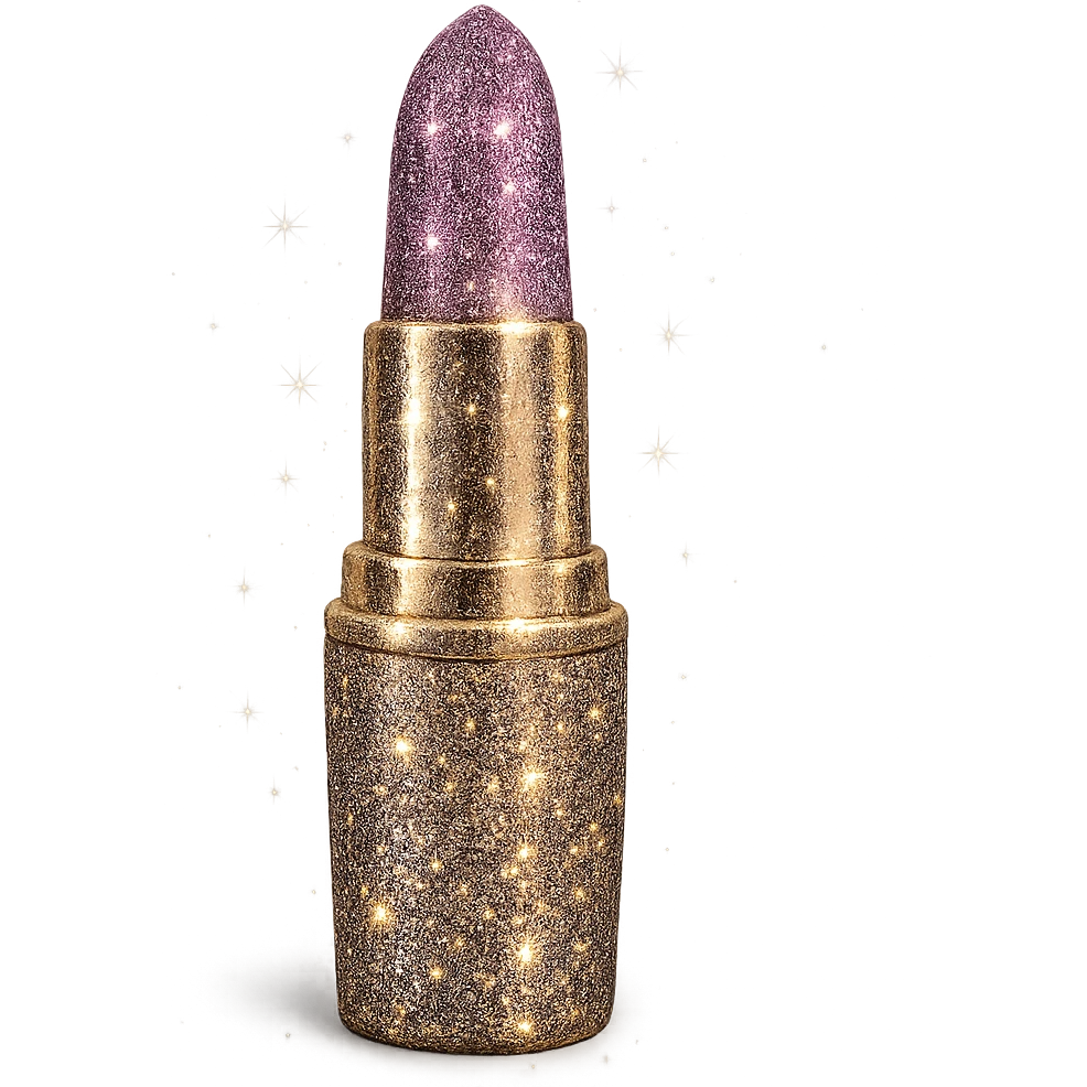 sparkly lipstick emoji