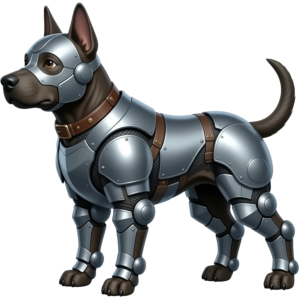 armored dog emoji